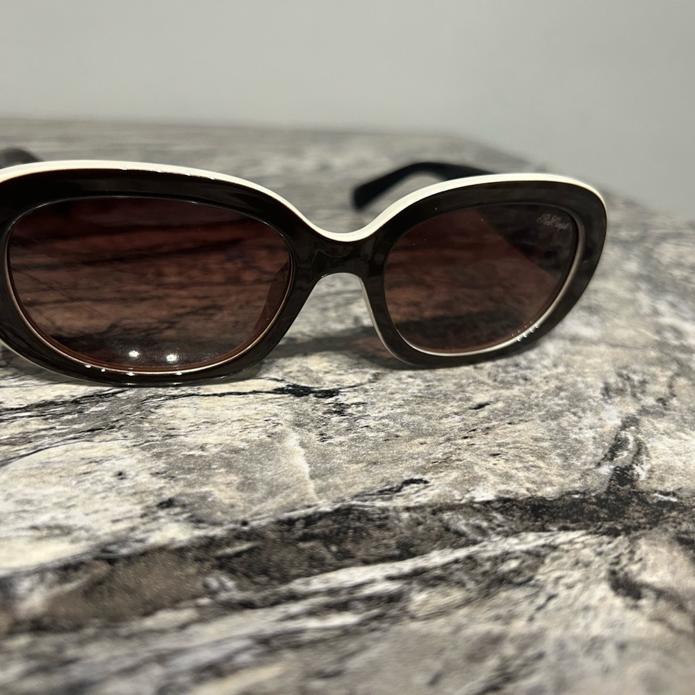 Red Carpet Stylish Brown and cream with brown lens Sunglasses